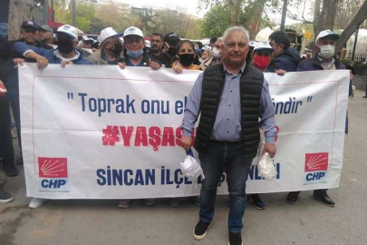 Ankara Sincan'da CHP'liler Madımak katliamını unutmadı