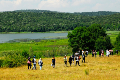 Sakarya Akgöl'de unutulmaz doğa deneyimi yaşandı