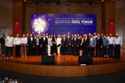 İhracat yıldızları ödüllendirildi