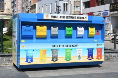 Samsun’a mobil atık getirme merkezi
