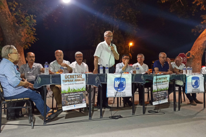 Çanakkale üreticisi toprak analizi projesini benimsedi