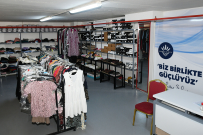 Sosyal Butik'le örnek dayanışma
