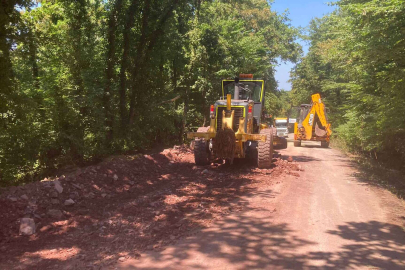 Kocaeli Büyükşehir'den bozuk yol mesaisi