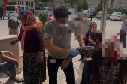 Adıyaman Kahta'da yılanı vurmak isterken yengesini vurdu!