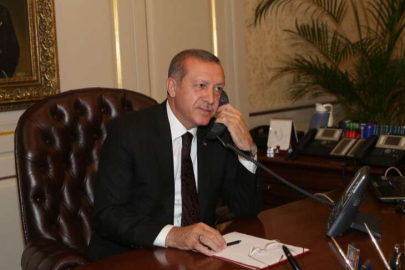 Cumhurbaşkanı Erdoğan, Embalo ile görüştü