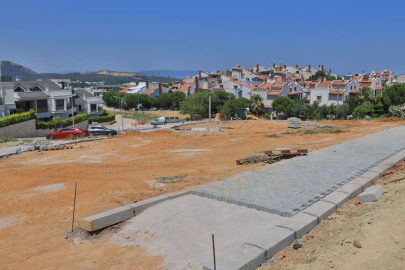 İzmir Güzelbahçe, yeşil alanlara yeni bir park daha ekliyor