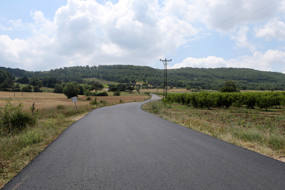 Sakarya Geyve’de 19 kilometrelik yol tamamlandı