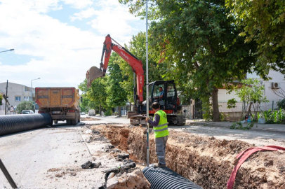Urla Çeşmealtı’nda su baskınları bitecek