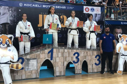Bursa Osmangazili judocunun madalya mutluluğu