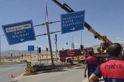 Adıyaman'da vinç altındaki işçi akıma kapıldı!