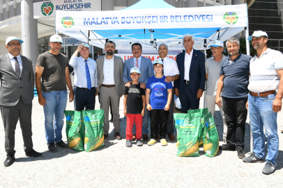 Malatya'da silajlık mısır tohumu dağıtıldı
