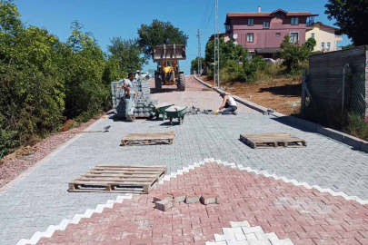 Kocaeli Kandıra’da üst yapı çalışmaları