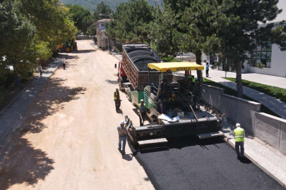 Bursa Yıldırım'da yollar asfaltlanıyor