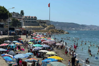 Günübirlikçi Bursalılar Mudanya sahillerinde serinledi