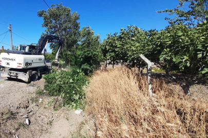 Manisa Akhisar'da su taşkınlarına karşı önlem