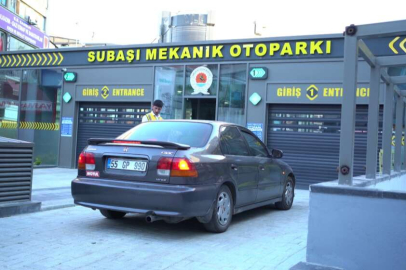 Bu otopark Samsun’a yakıştı