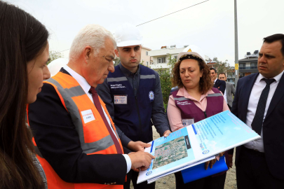 Muğla Dalaman’da alt yapı mesaisi