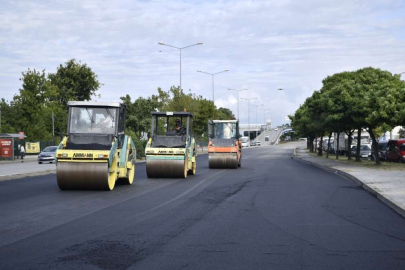 Yollar yenilendikçe, Samsun’un görünümü değişiyor