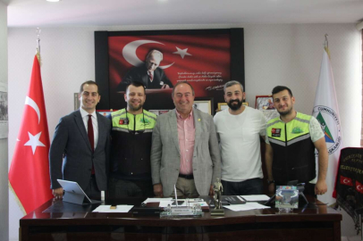 Motosiklet Kulubü’nden Başkan Elçin'e ziyaret