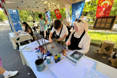 Bulgaristan'da Mestanlılar buluşmasında BUSMEK standı