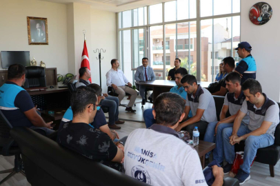 Manisa Salihli'de MASKİ'den çalışma ziyareti