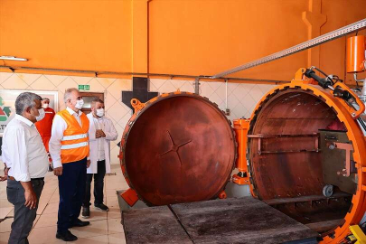 Ege’nin en modern tıbbi atık tesisi