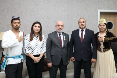 TÜRKSOY heyetinden Kayseri Üniversitesi’ne ziyaret