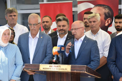 Bursa'da AK Partili kadrolar Mudanya'yı karış karış dolaştı