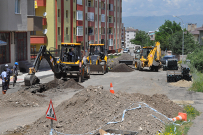 Erzurum'da alt yapı seferberliği