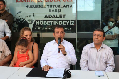 Başkan İmamoğlu'ndan 'Gezi Nöbeti'ne destek