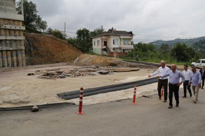 Rize Kaplıca Mahallesi'ndeki su deposuna revize