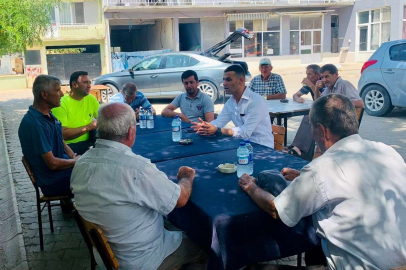 Edirne'de Enez Kaymakamı Göktaş’tan kırsala ziyaret