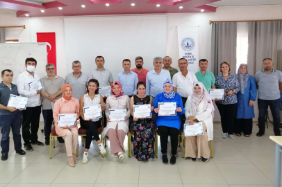 Manisa Soma'da arıcılar sertifikalandı