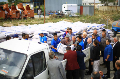 Muğla'da fidan ve tohum desteği
