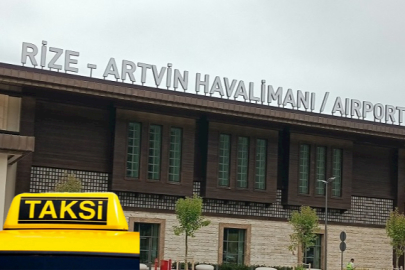 Rize Artvin Havalimanı taksi ihalesi sonuçlandı