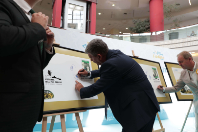 Kütahya'da milli pul sergisi açıldı