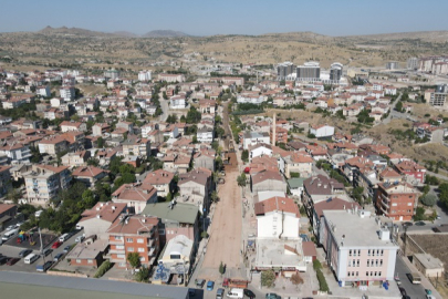 Nevşehir Belediyesi'nden üst yapı çalışması tam gaz