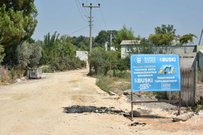 Bursa Gemlik'te altyapıya 'Büyük' hamle
