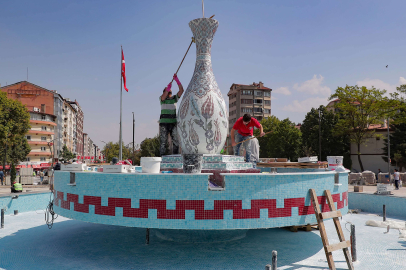 Kütahya'da Zafer Meydanı'nda rekor çalışma