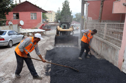 İzmit'te Tavşantepe’nin deforme yollarına onarım