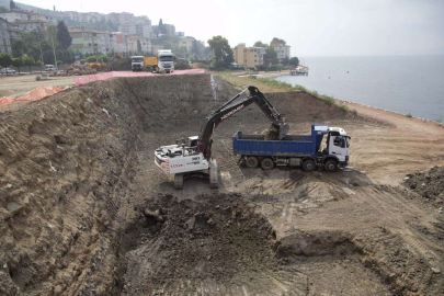 Kocaeli'de çift kaydıraklı Aquapark’a temel
