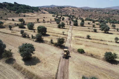 Kayseri Başakpınar'a 10 kilometrelik yeni tarım yolu