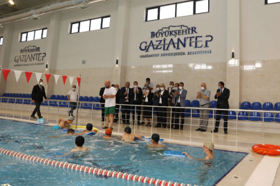Gaziantep'te 13 havuza temiz havuz sertifikası