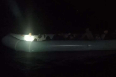 Çanakkale Ayvacık açıklarında 26 düzensiz göçmen kurtarıldı