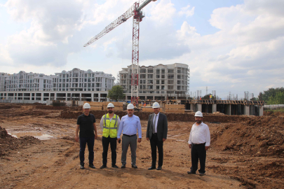 Kocaeli'de 'Sağlık Kent Konutları'na yerinde inceleme