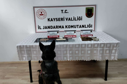 Kayseri Kocasinan'da Jandarma'dan uyuşturucu operasyonu
