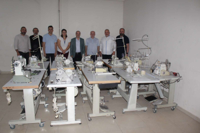 BEKSİAD’dan Orhaneli MYO’ya makine desteği