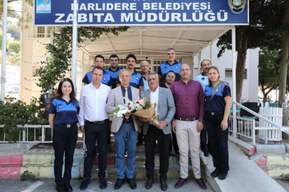 İzmir Narlıdere'de Zabıta Haftası ziyareti