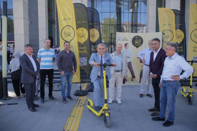 200 e-scooter Kütahya sokaklarında