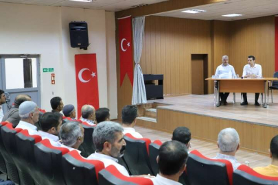 Diyarbakır Kulp'ta DİSKİ muhtarları dinledi